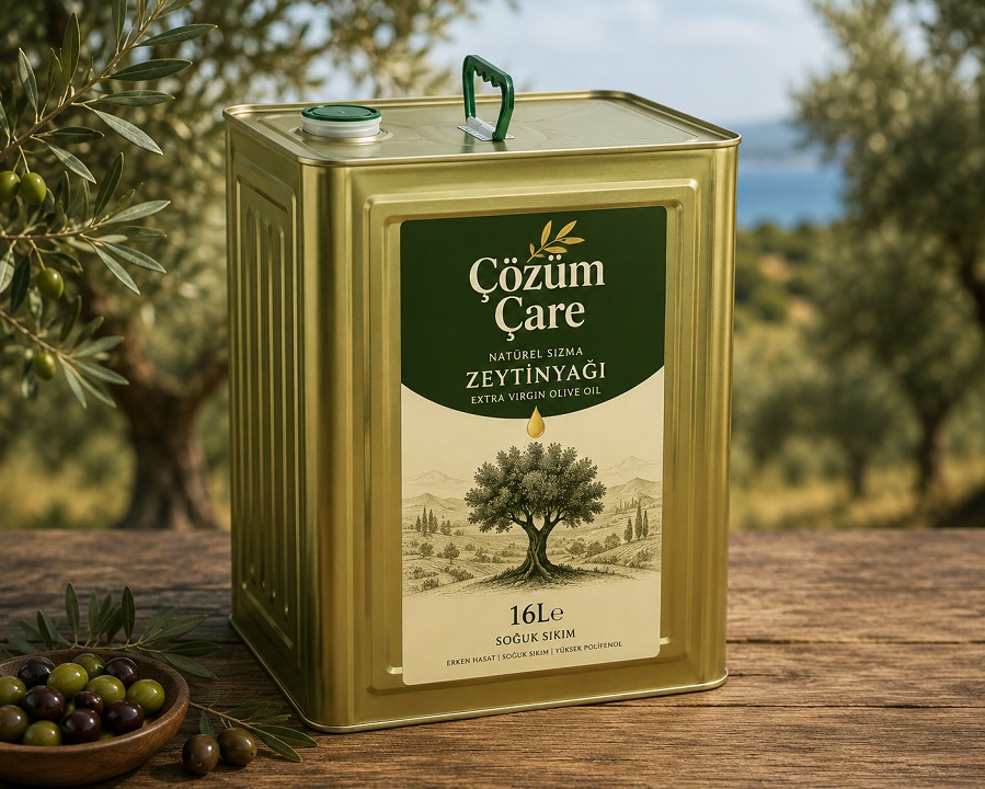 16 Kg Naturel Sızma Zeytinyağı % 100 Saf