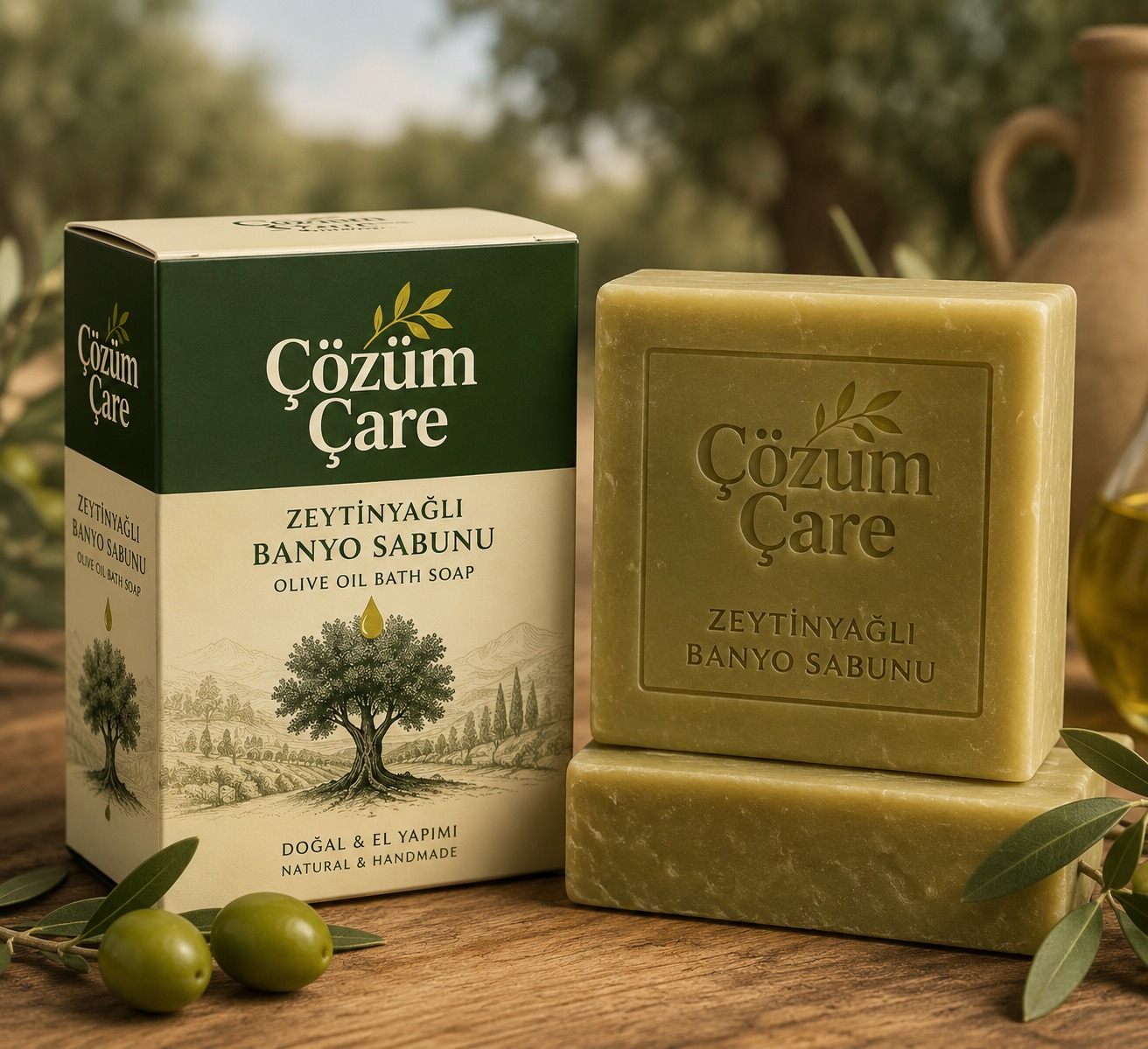 150 Gr Zeytinyağlı Banyo Sabunu ( Adet )