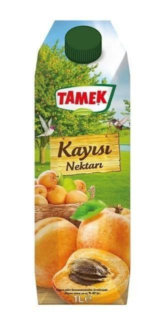 Tamek kayısı 1 litre 